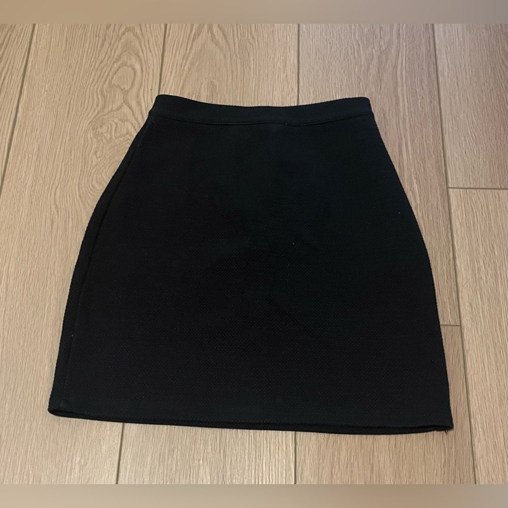Cotton On Black Pencil Mini Skirt